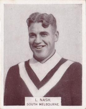 1933 Wills's Victorian Footballers (Large) #122 Laurie Nash Front